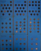 Three Whitman Folders Farthings 1860- 1901 (including 1863 and high grade 1867), 1902-36,