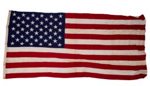 A Union Jack flag, size 6: stamped with broad arrow and 'BDS',