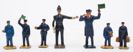 Britains and other OO/HO scale figures.