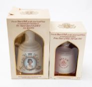 Two Bells Royal Commemorative bottles of Whisky ( 2)