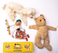 A boxed group of Pelham puppet Tyrolean girl, 23cm high,