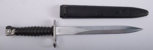 A mid 20th century Swiss GE 47 rifle bayonet,maker Wenger,
