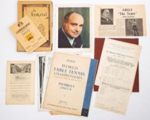 A collection of mid 20th century Opera and theatre programmes, including Royal Opera House,