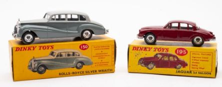 Dinky Toys; original boxed Jaguar 3.