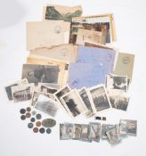 A collection on WWII German manuscript letters with post marks circa 1943,
