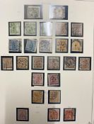 1856-1979 used collection of Sweden stamps in two Lindner albums including 1856-63 3o (both),