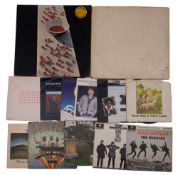 Beatles 'White Album', a Paul McCartney LP, 4 Beatles EPs,