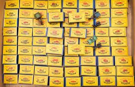 Moko Lesney/Matchbox, A near complete boxed set of original 1-75 series vehicles, No.