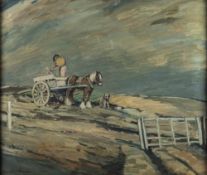 Alice Kiddier (20th century school) Waiting signed lower left,