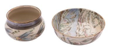 *Rachel May nee Forrester [b. 1989] two stoneware bowls