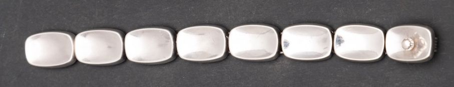 * Bent Knudsen (1924-1997), Denmark, a mid-20th century, silver bracelet,