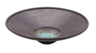 *Tim Andrews [b. 1960] a raku fired bowl