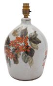 Colin Kellam [1942 - 2020] a stoneware lamp base,