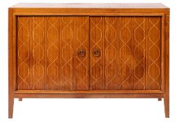 A teak sideboard, by Gordon Russell 'Helix' pattern,