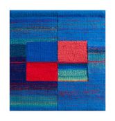 *Bobbie Cox (British, 1930-2018) Sampler, Woven World,