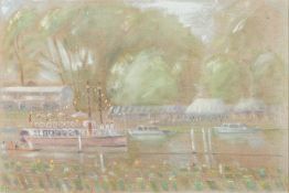 *Anthony Stones [b. 1933] Southern Comfort Passing Phyllis Court
