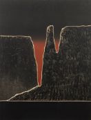 Contemporary School An abstract canyon landscape,