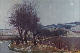 *Donald M. Shearer (Scottish, 1925-2017) Winter Evening