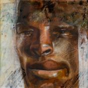 *Tom Wood [British, b. 1955] Frank Bruno, Boxer Study 1, 1983