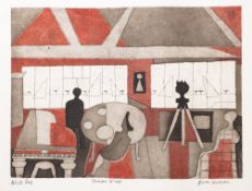 *Julian Trevelyan (British, 1910-1988) Durham Wharf