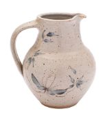 *Joe & Trudi Finch [Contemporary] a stoneware jug,