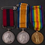 A WWI DCM group of three to ' 241396 Sjt A Crutchley 1/6 S. Staff.