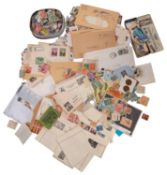 A collection of stamps and covers in ten albums and loose,