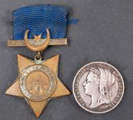 An Egypt pair to '17070 Sapr G H Bray A T RE', Egypt Medal (suspension missing) and Khedive's Star.