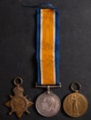 A WWI trio to '9525 Spr J McMurtrie RE', 1914-15 Star, War Medal and Victory Medal.