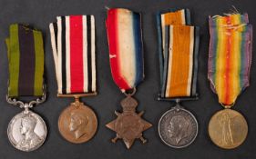 A WWI Group of five to 'M2-131628Pte R A Pengelly RASC',