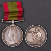 An Afghanistan Medal 1878-79-80 to '201 Pte T Sibley 2/11th Regt',