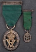 A Victorian Volunteer Officer's Decoration, maker R & S Garrad & Co, London, 1892,