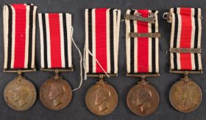 A group of five Special Constabulary Long Service Medals,