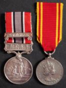 An Elizabeth II British Fire Services Association Medal for 20 Years Service to 'G W Byrne',