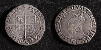 An Elizabeth I Groat M. M. cross crosslet (nice portrait).