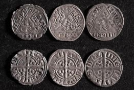 Edward silver Pennies of Dublin.