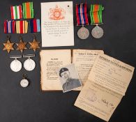 A WWII group of five to 7956022 Tpr. E.