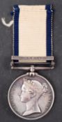 A Victorian Royal Marines Naval General Service Medal with Syria clasp to ' William Lias',