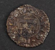 A rare 17th century copper farthing issued by David Hart, 1666, St.