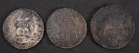 Three wreck coins,