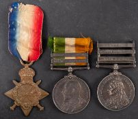 South African group of three to '26893 Cpl. J. Ponsford.
