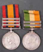 A South Africa pair to '4760 Pte W H S Dart Devon Regt',