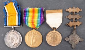 A WWI pair to 'S Nurse E M Bailey',