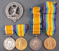Two WWI pairs.