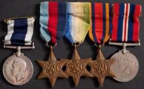 A WWII group of five to 'UX157036. A.F. Moors, A.