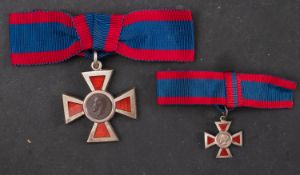 A George V Royal Red Cross, Second Class, maker Garrad & Co, London,