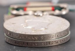 A George V India General Service medal with Northwest Frontier 1930-31 clasp to '9739 Sep Jogindar