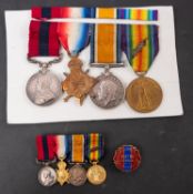 A WWI DCM group of four to '300435 C S Maj H F Doyle 1/7 Essex R-TF' George V Distinguished