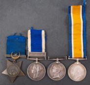 An Egypt Royal Marines group of three to ' Geo, Cann Pte No.