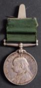 A Victorian Volunteer Long Service Medal to '293 Sergt W J Burgess 3rd VBDR'